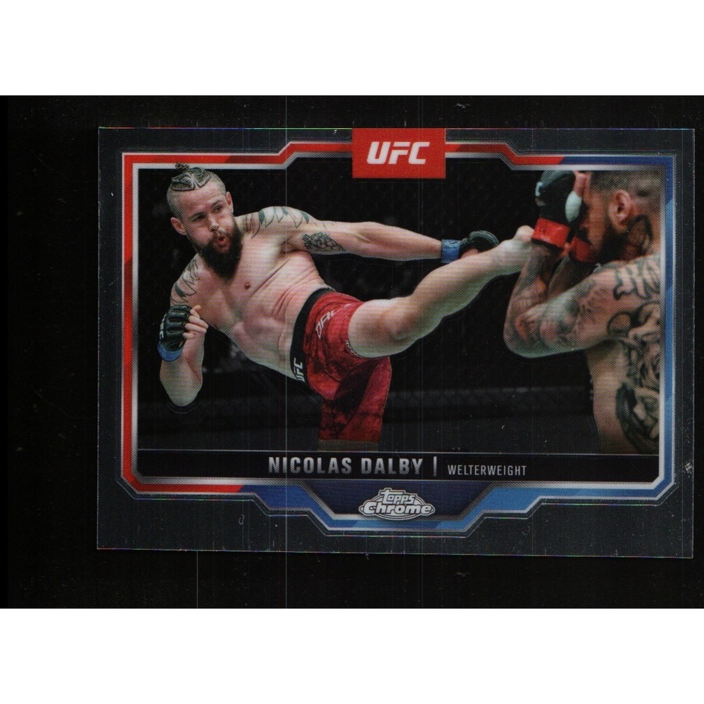 2025 Topps Chrome UFC - Nicolas Dalby #42